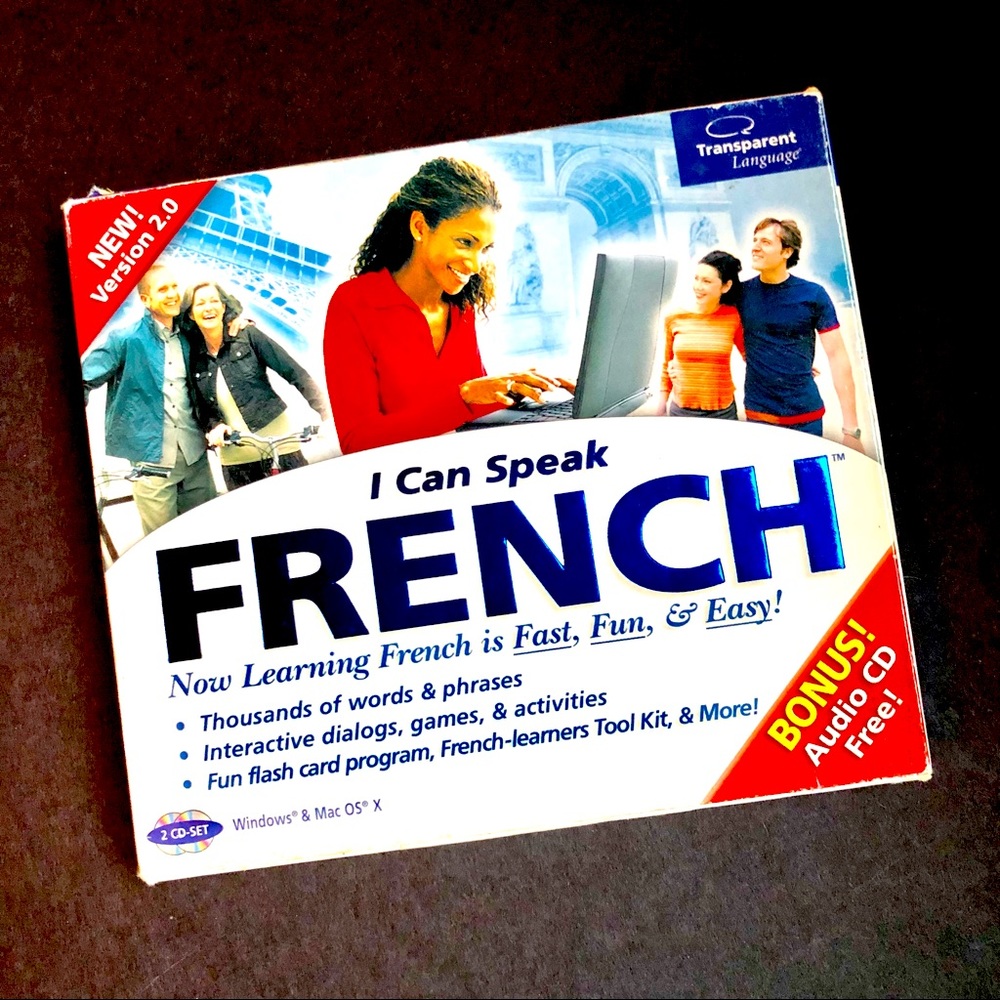I CAN SPEAK FRENCH! CD-ROM and All Speech CD Lessons! - Picture 1 of 13